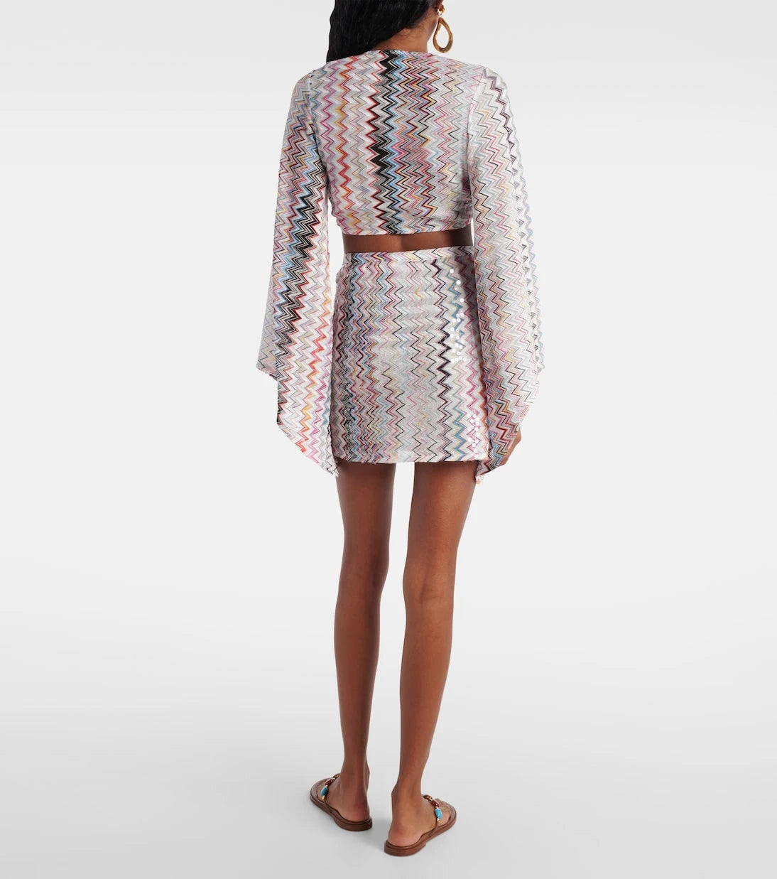 Missoni - Zigzag wrap skirt