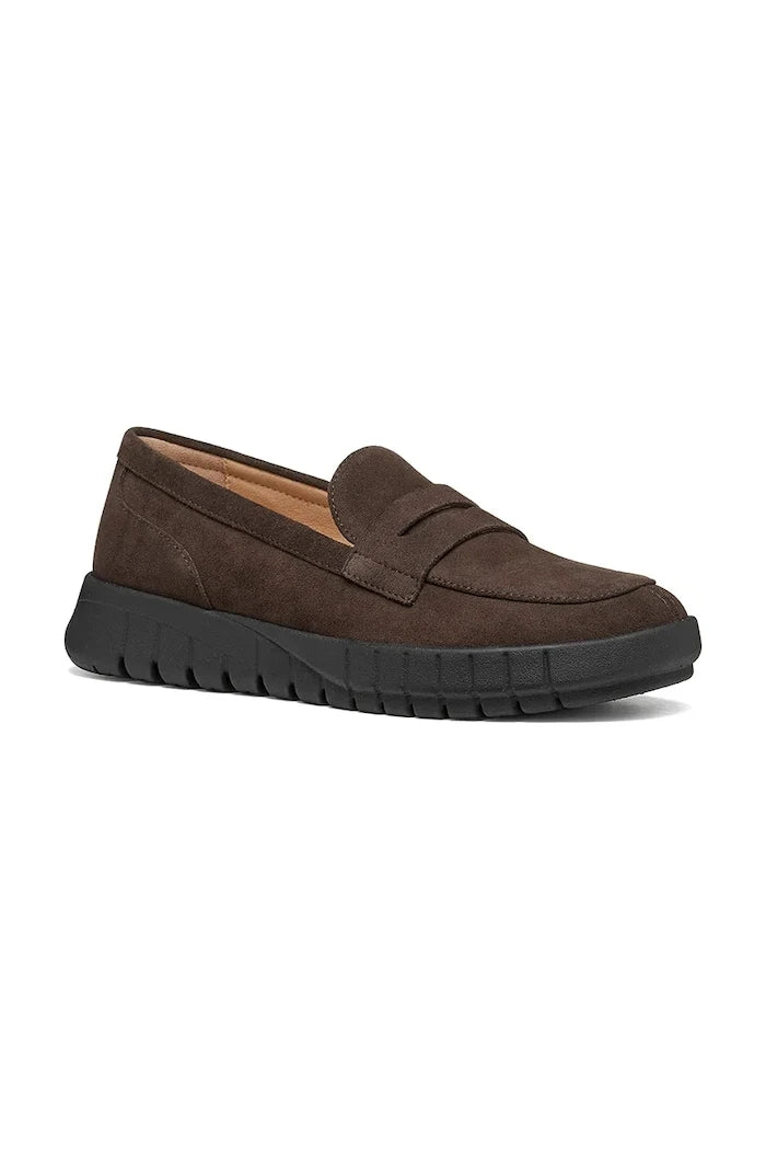 Geox kadın süet loafer D FLEXTRIDE