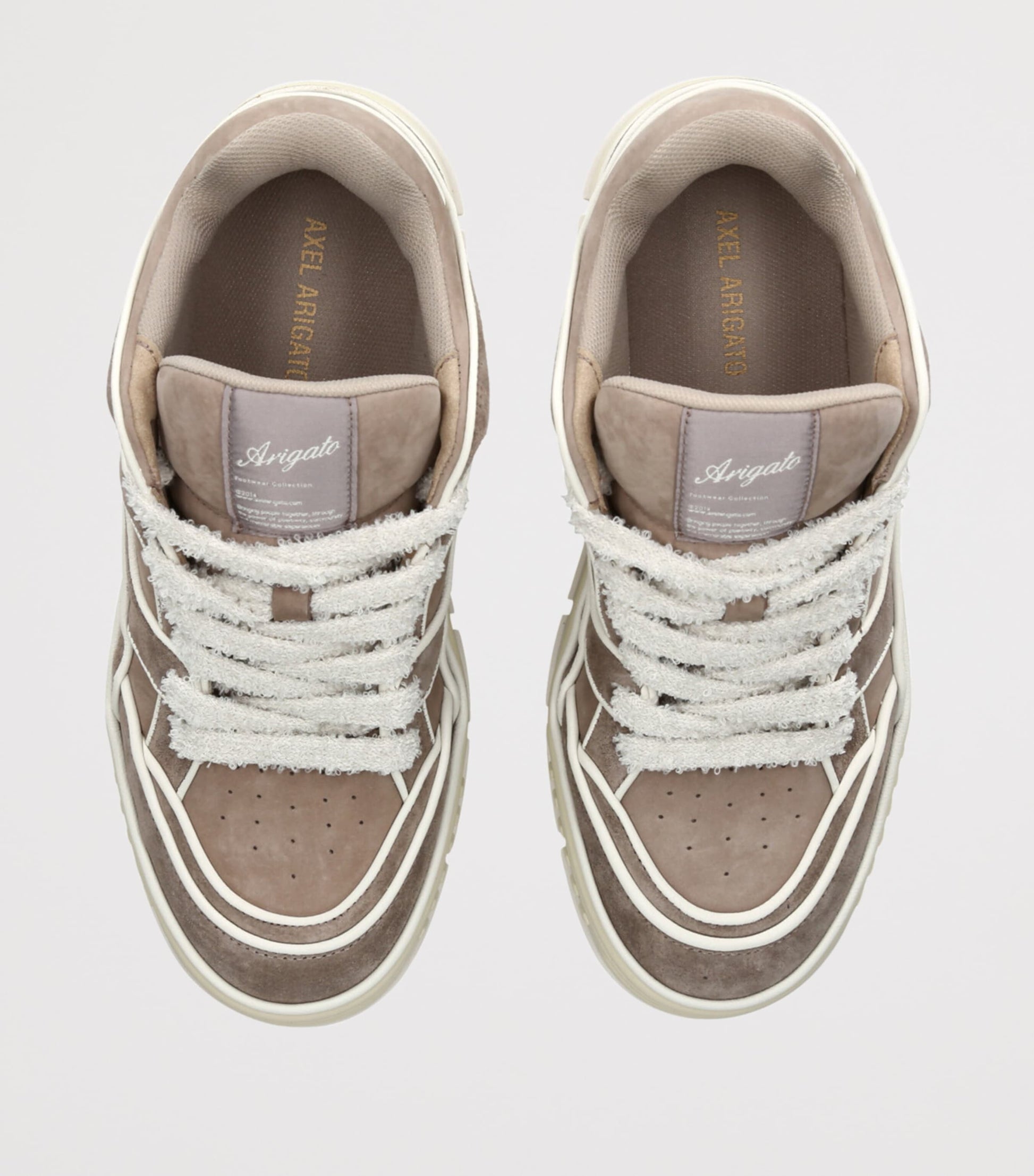 Leather Area Sneakers