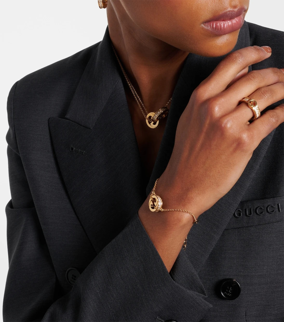 Gucci - Gucci Blondie Interlocking G bracelet
