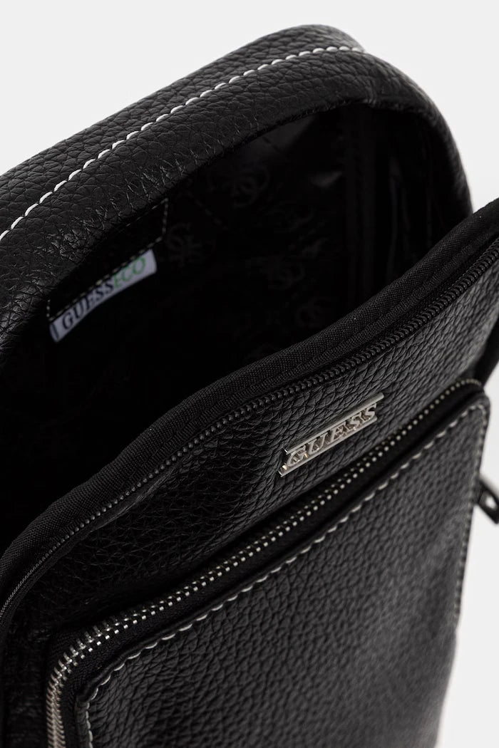 Guess erkek suni deri şehir sırt çantası BOSTON