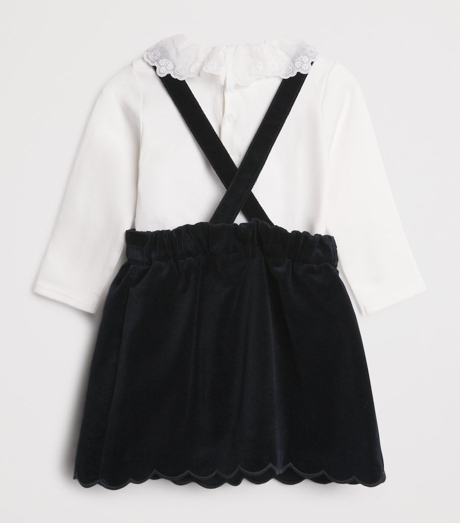 Chloé Kids Cotton Dress and T-Shirt Set (2-3 Years)