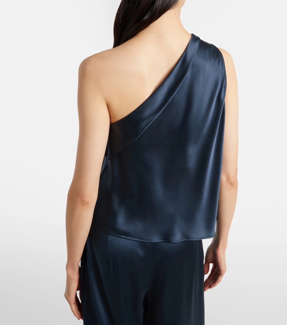 The Sei - One-shoulder silk satin top
