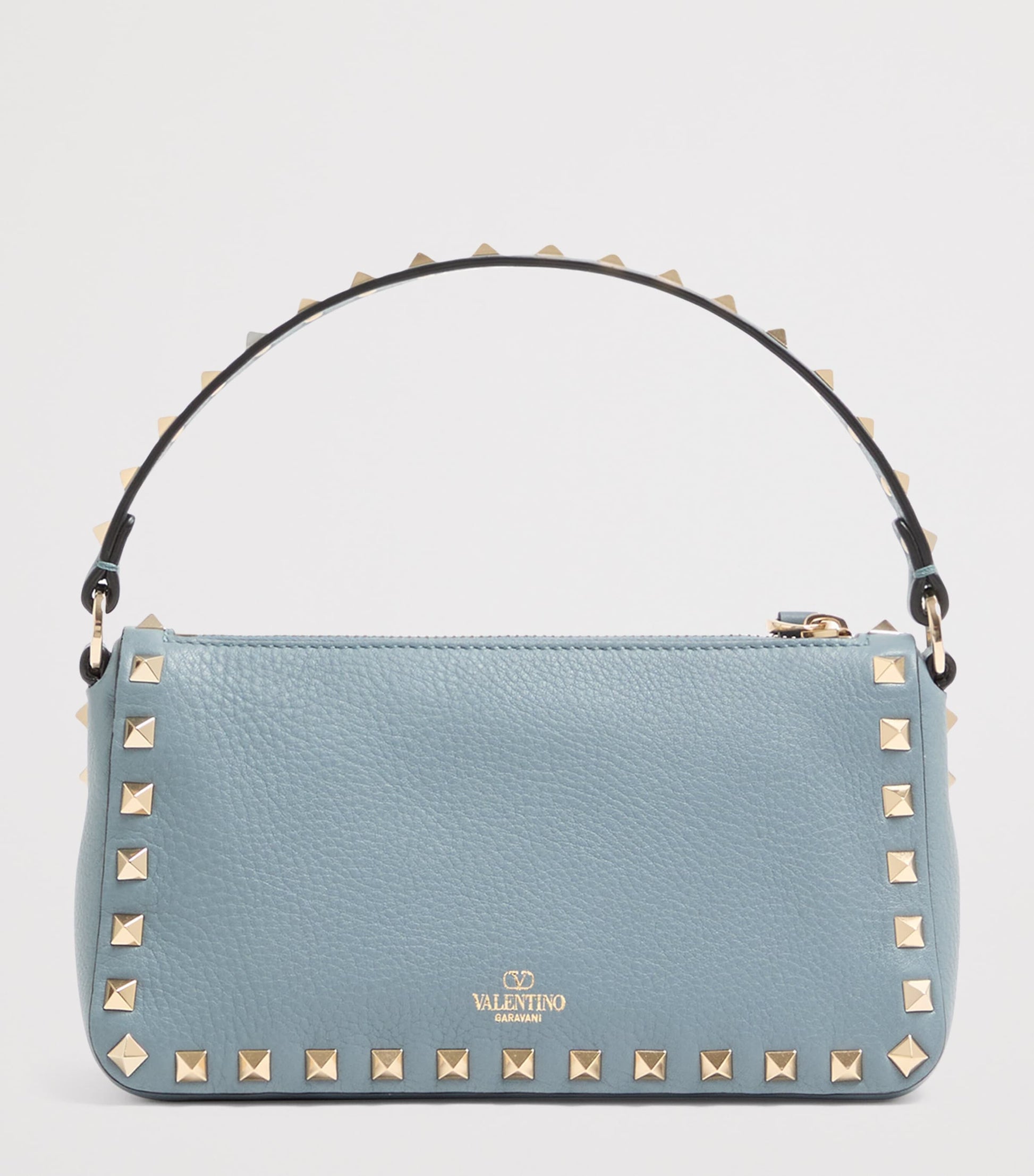 Valentino Garavani Small Leather Rockstud Shoulder Bag