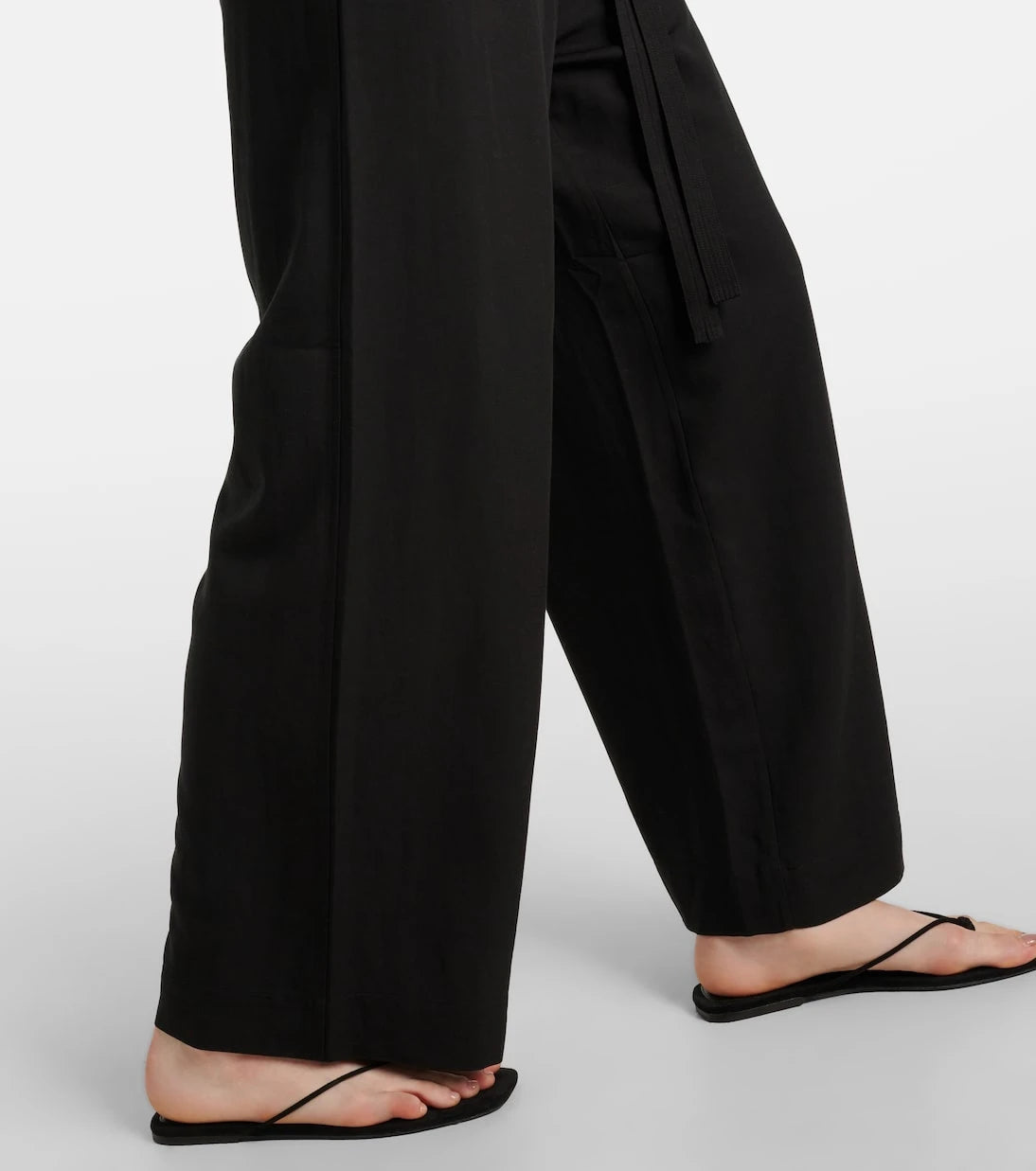 Toteme - Tie-detail wide-leg pants