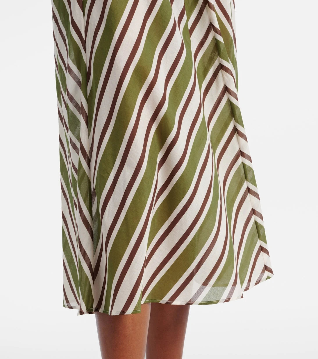 Eres - Summer striped cotton voile kaftan