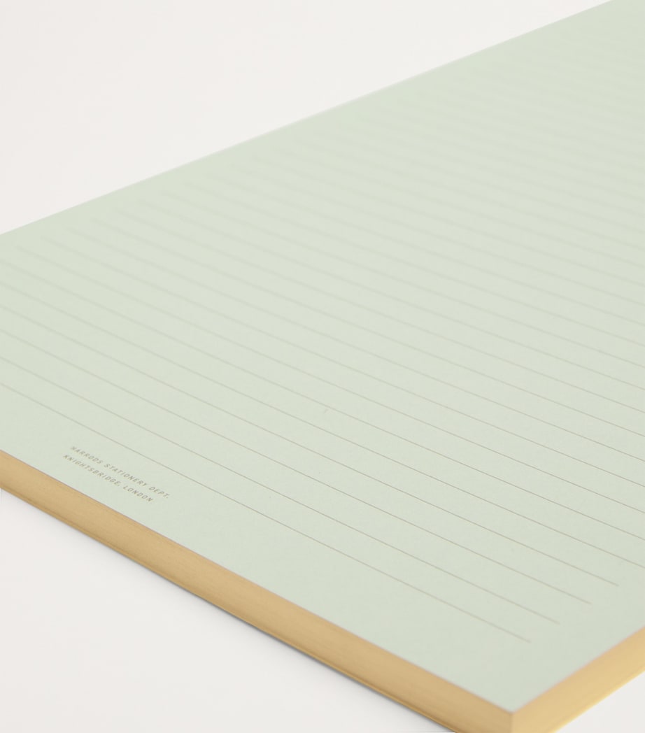 Harrods Lined A5 Jotter Notepad