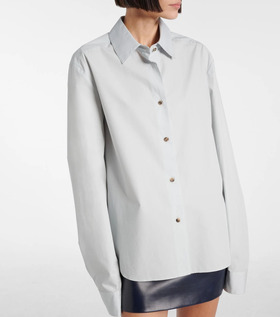 Khaite - Agro cotton poplin shirt