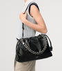 Large Leather Flamenco Purse Shoulder Bag