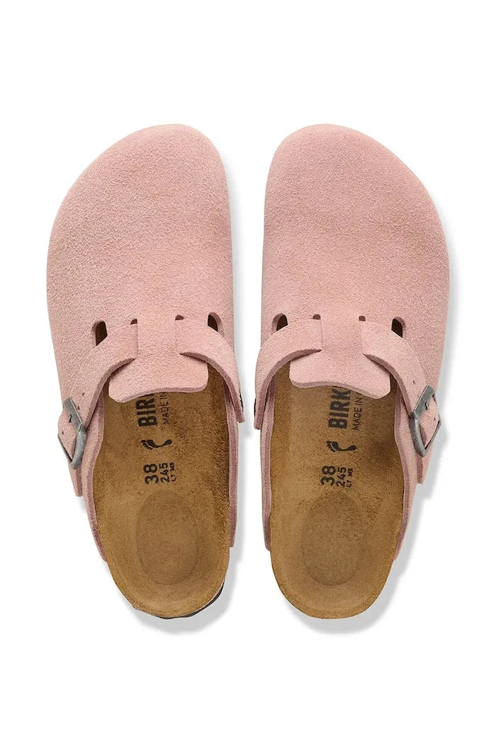 Birkenstock Boston Kadın Süet Sabolar