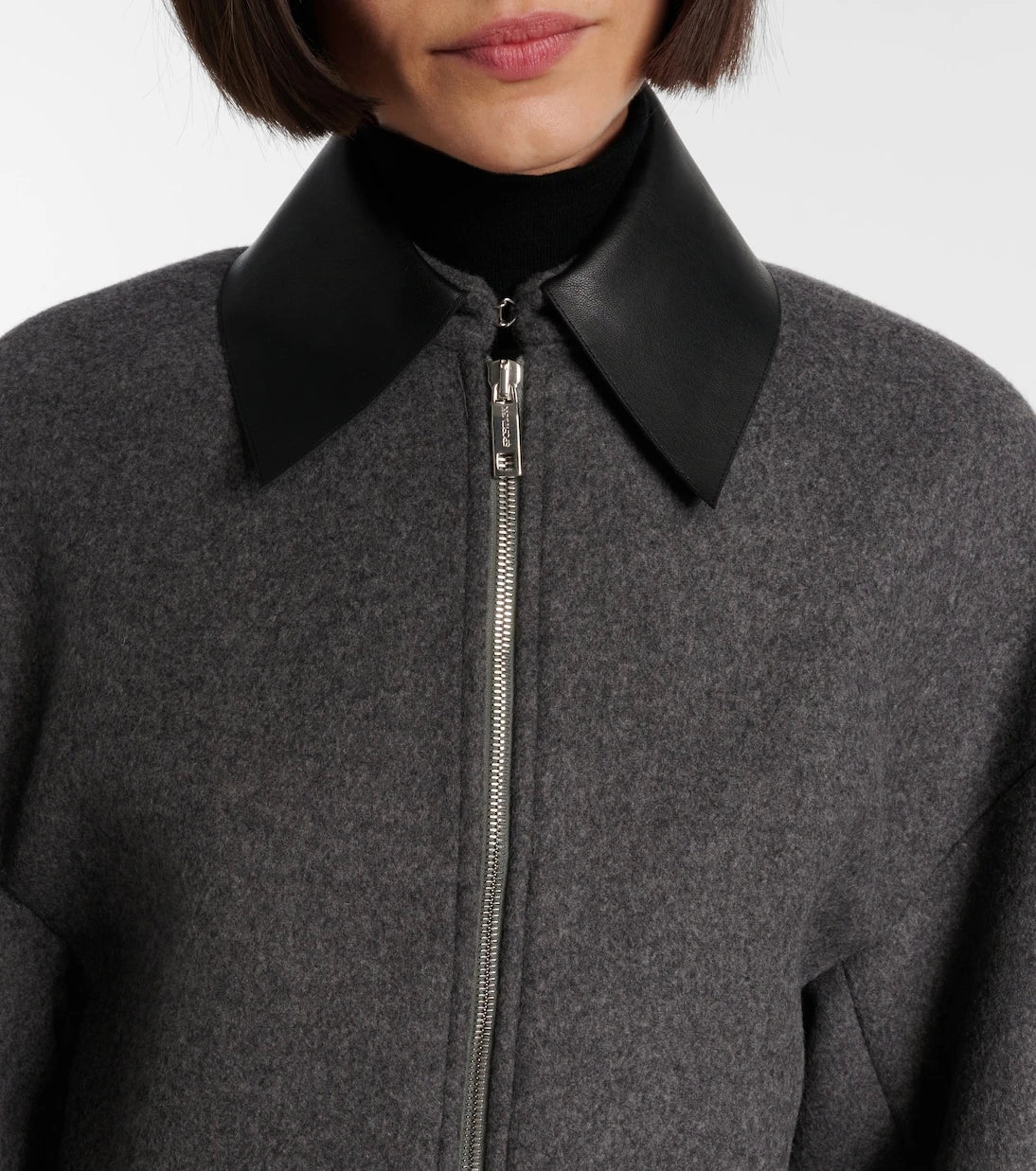 Sportmax - Vacuo cropped virgin wool jacket