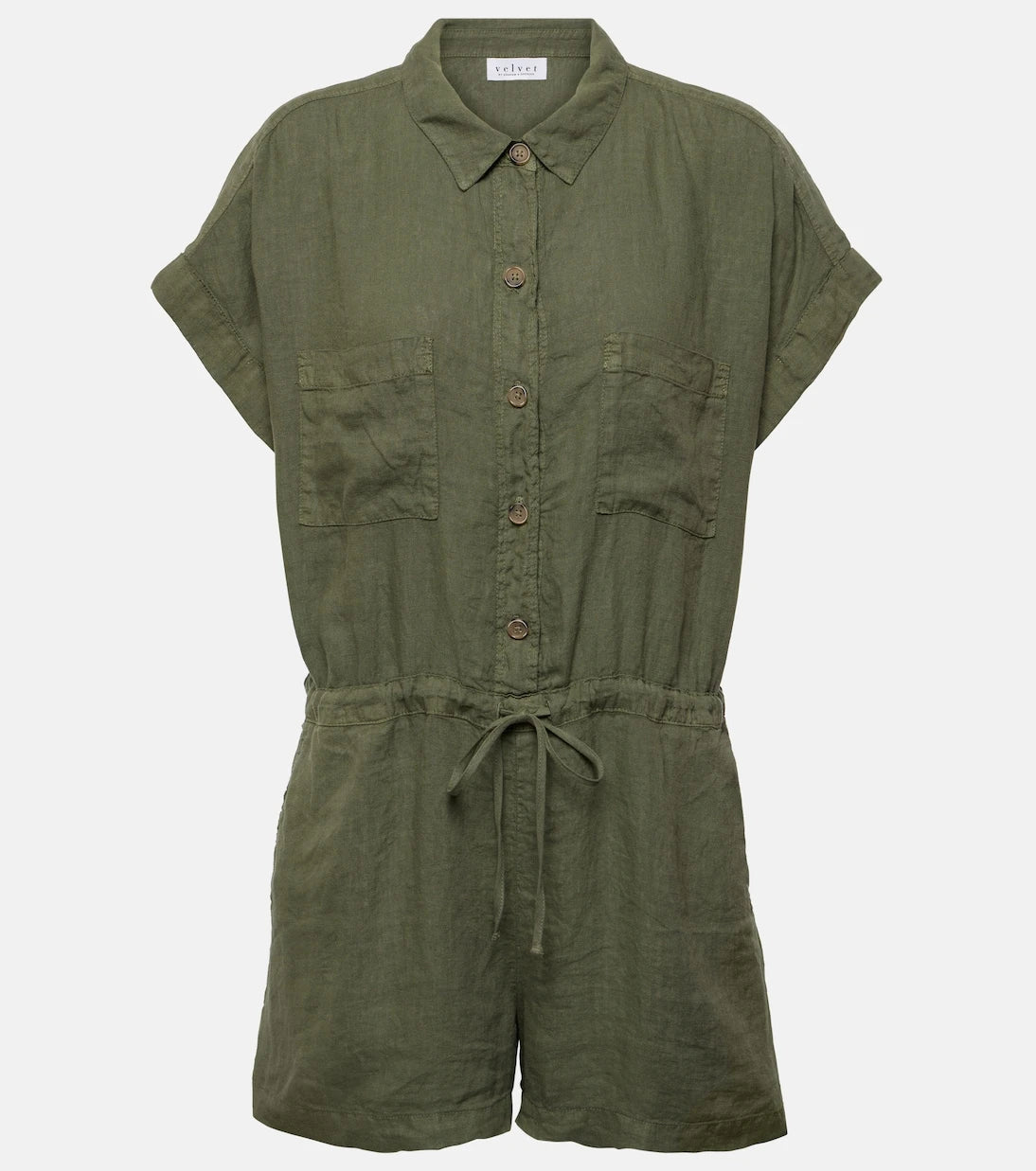 Velvet - Clare linen romper
