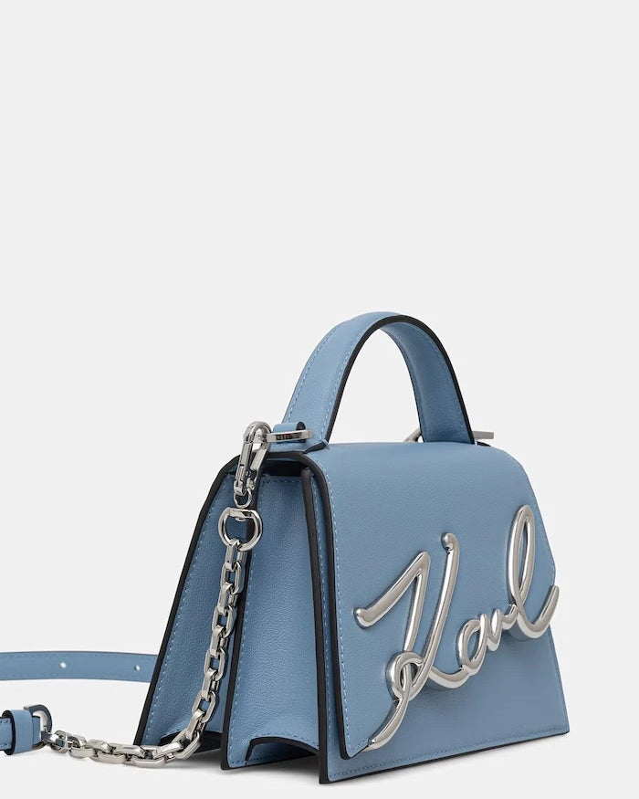 Karl Lagerfeld kadın deri crossbody çanta K/SIGNATURE