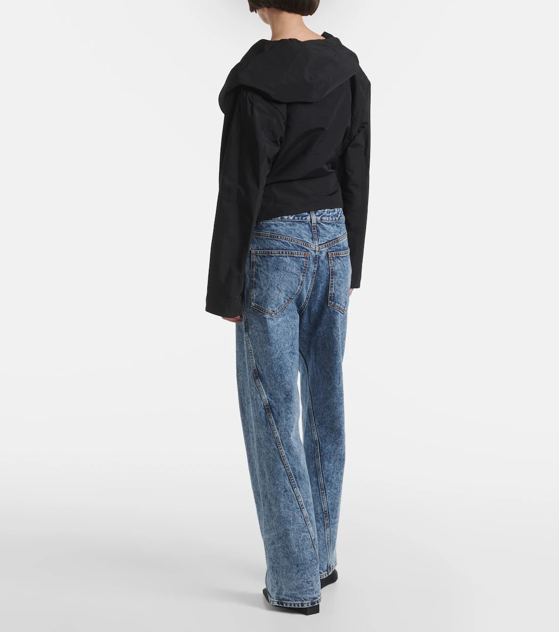 Alaïa - Kapüşonlu anvelop ceket