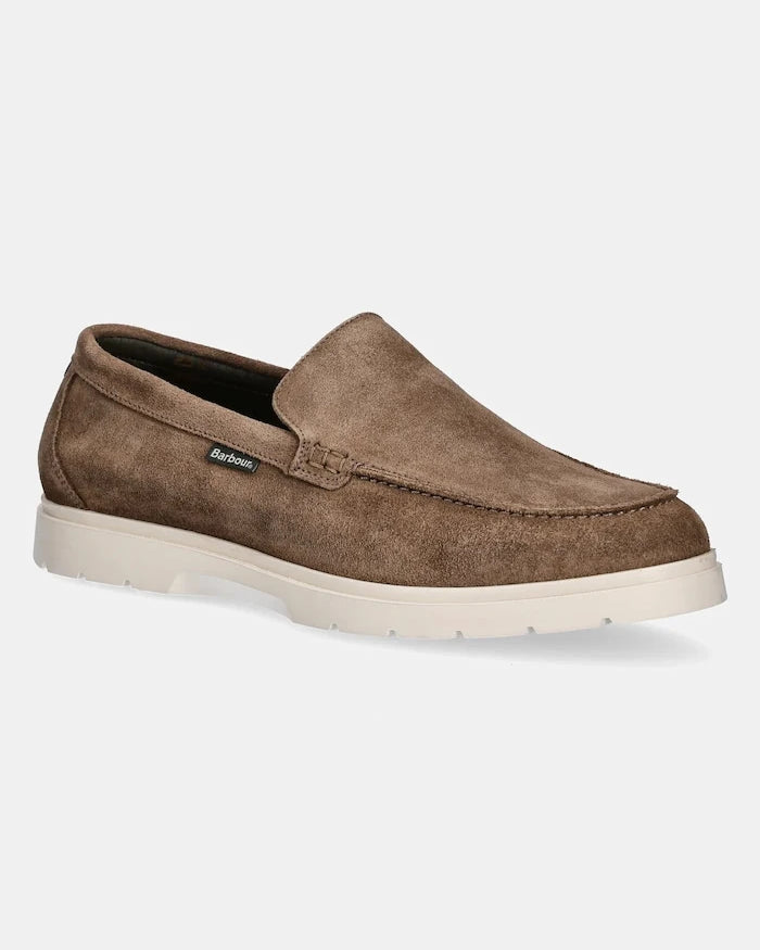Barbour Carty Süet Mokasen