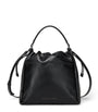 Brunello Cucinelli Black Medium Leather Mellow Bucket Bag