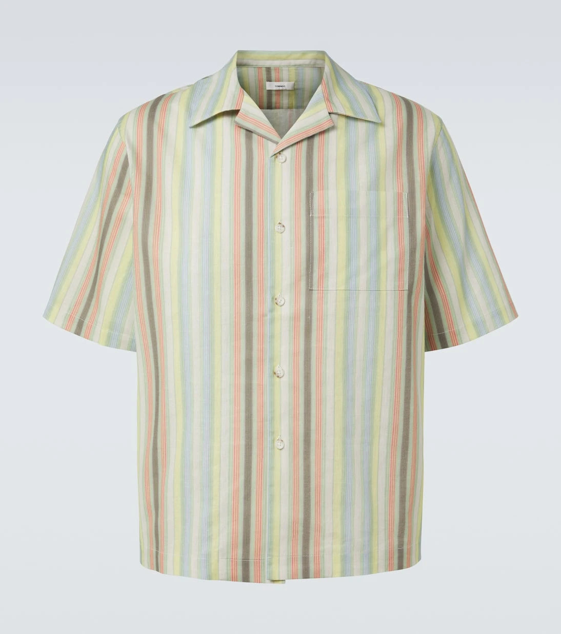 Commas - Striped linen shirt