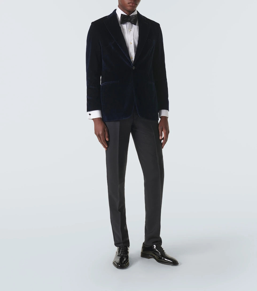 Rubinacci - Modluca wool tuxedo pants