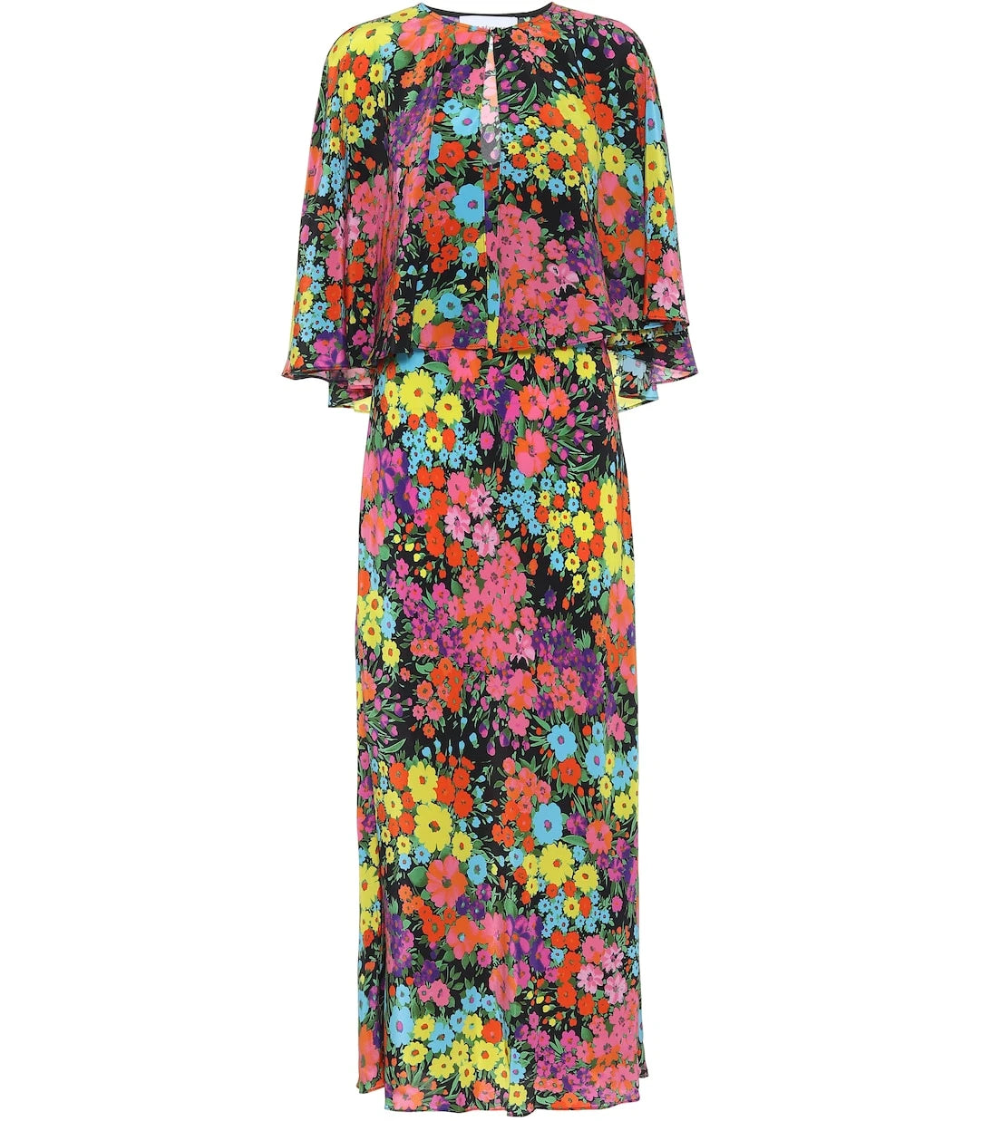 Les Rêveries - Floral silk maxi dress
