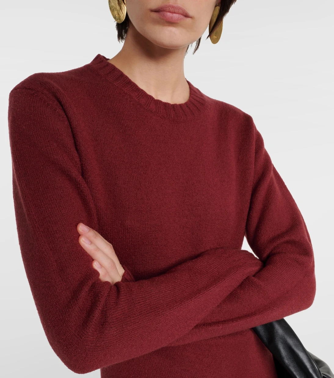 Jil Sander - Asymmetric wool midi dress