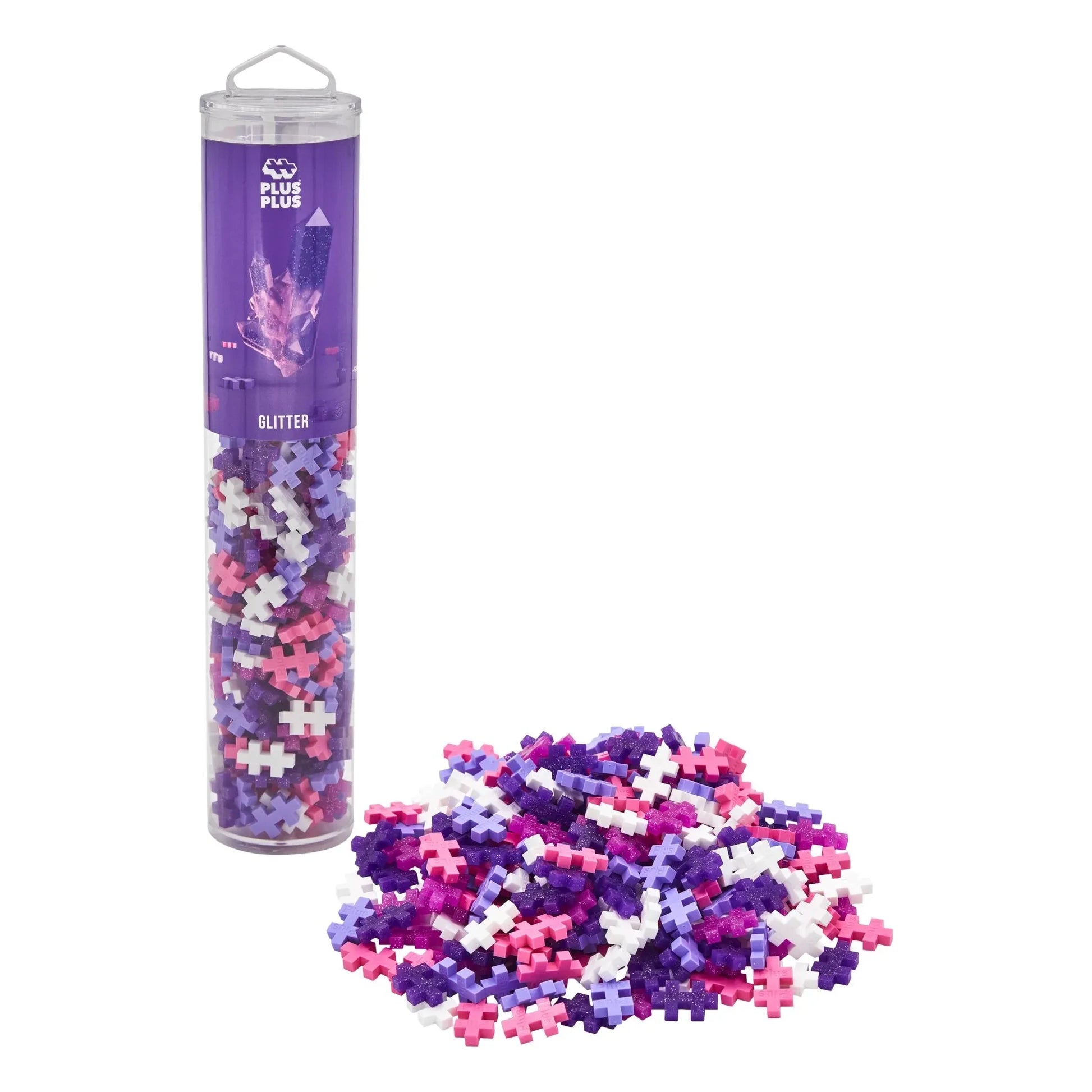 Plus-Plus - Glitter Tube - 240 pieces
