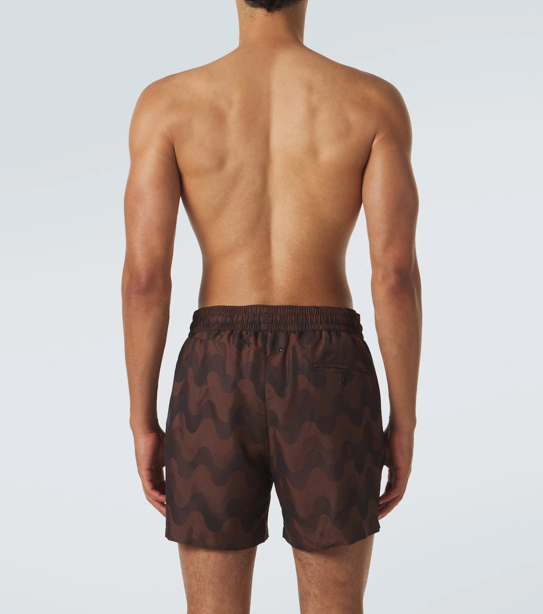 Frescobol Carioca - Rio printed jacquard swim trunks