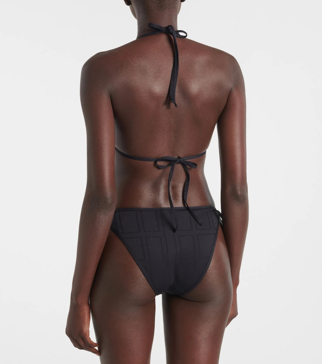 Toteme - Monogram pointelle bikini top