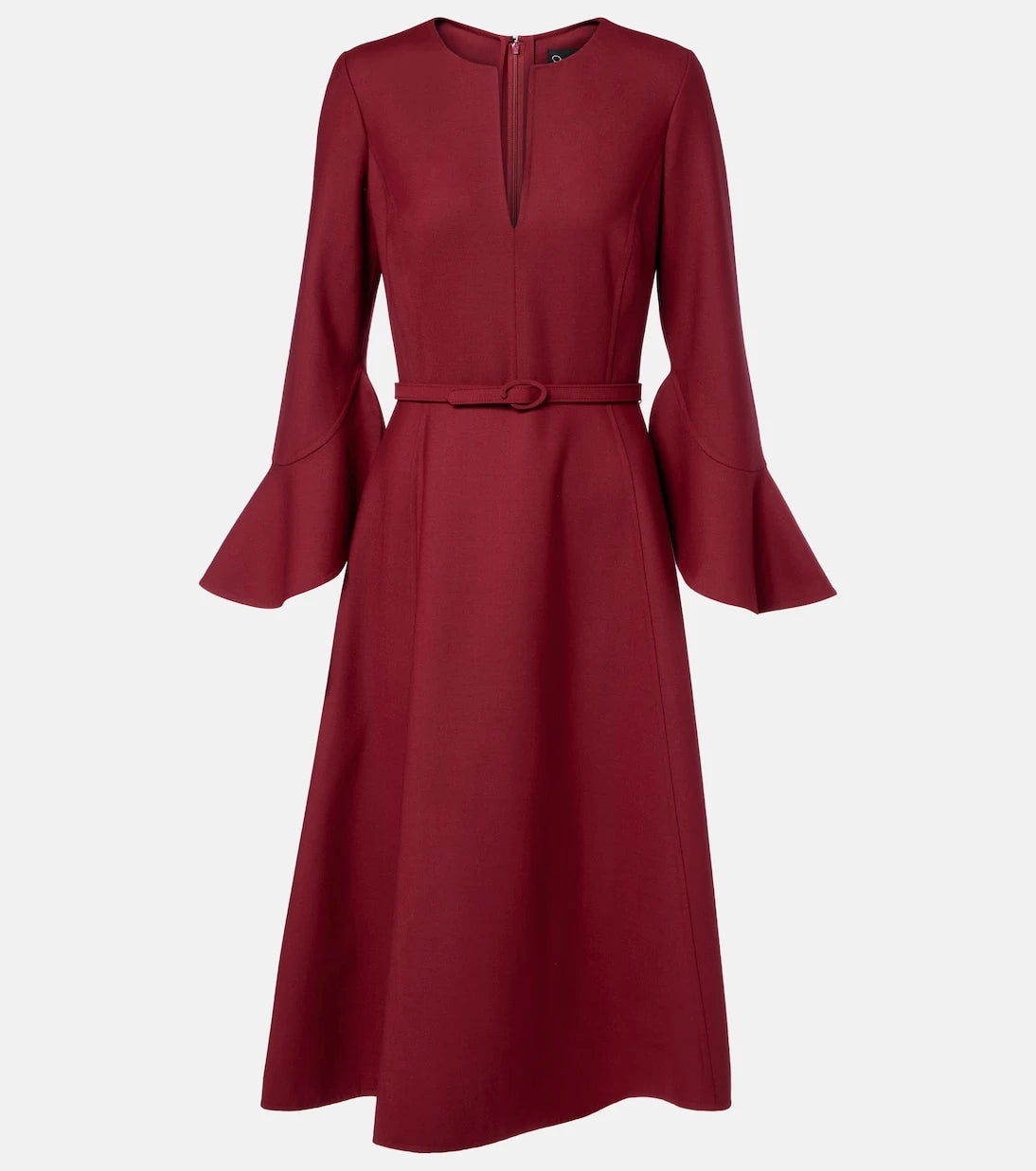 Oscar de la Renta - Wool-blend midi dress