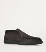Suede Detroit High-Top Loafers