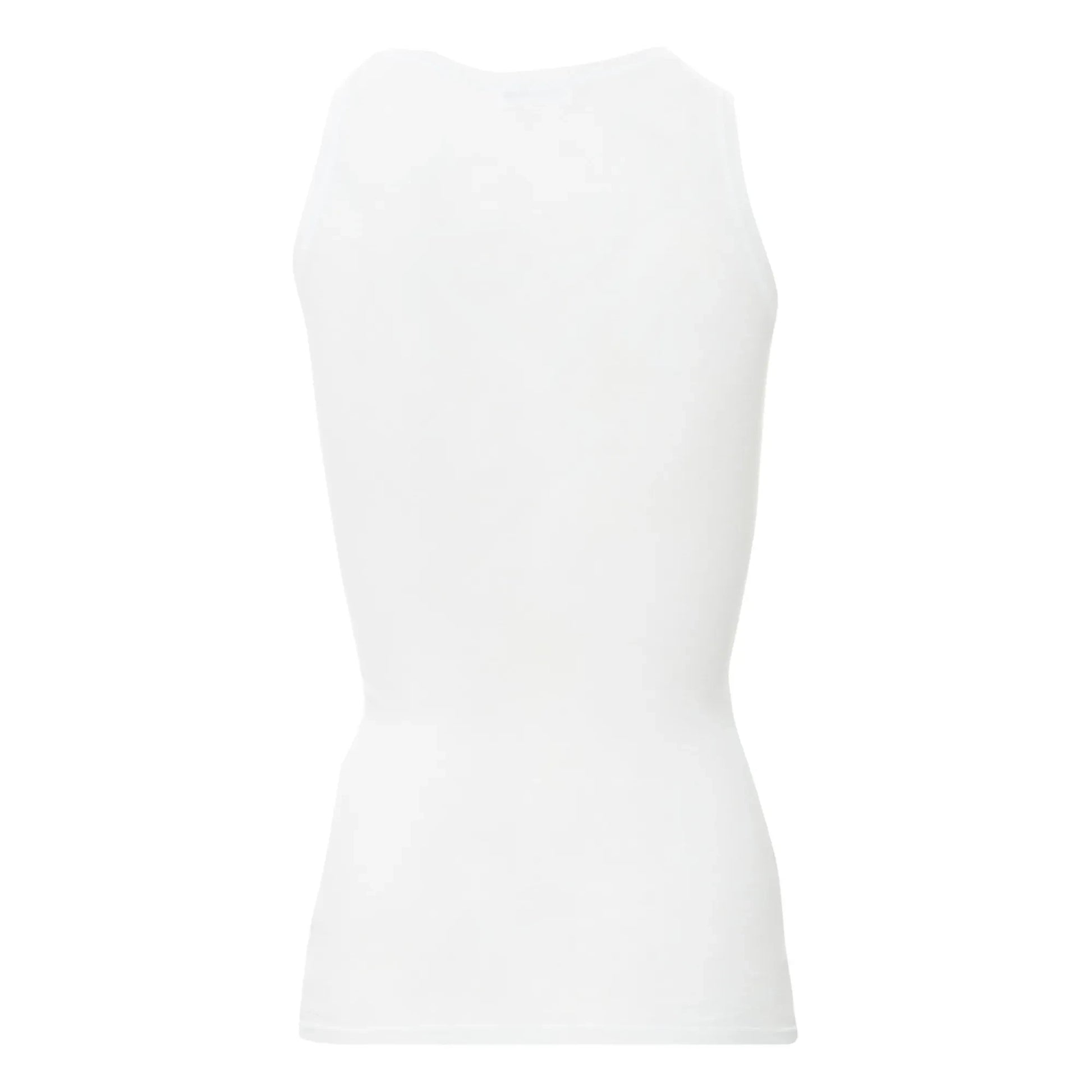 American Vintage - Massachusetts Crew Neck Tank Top | White