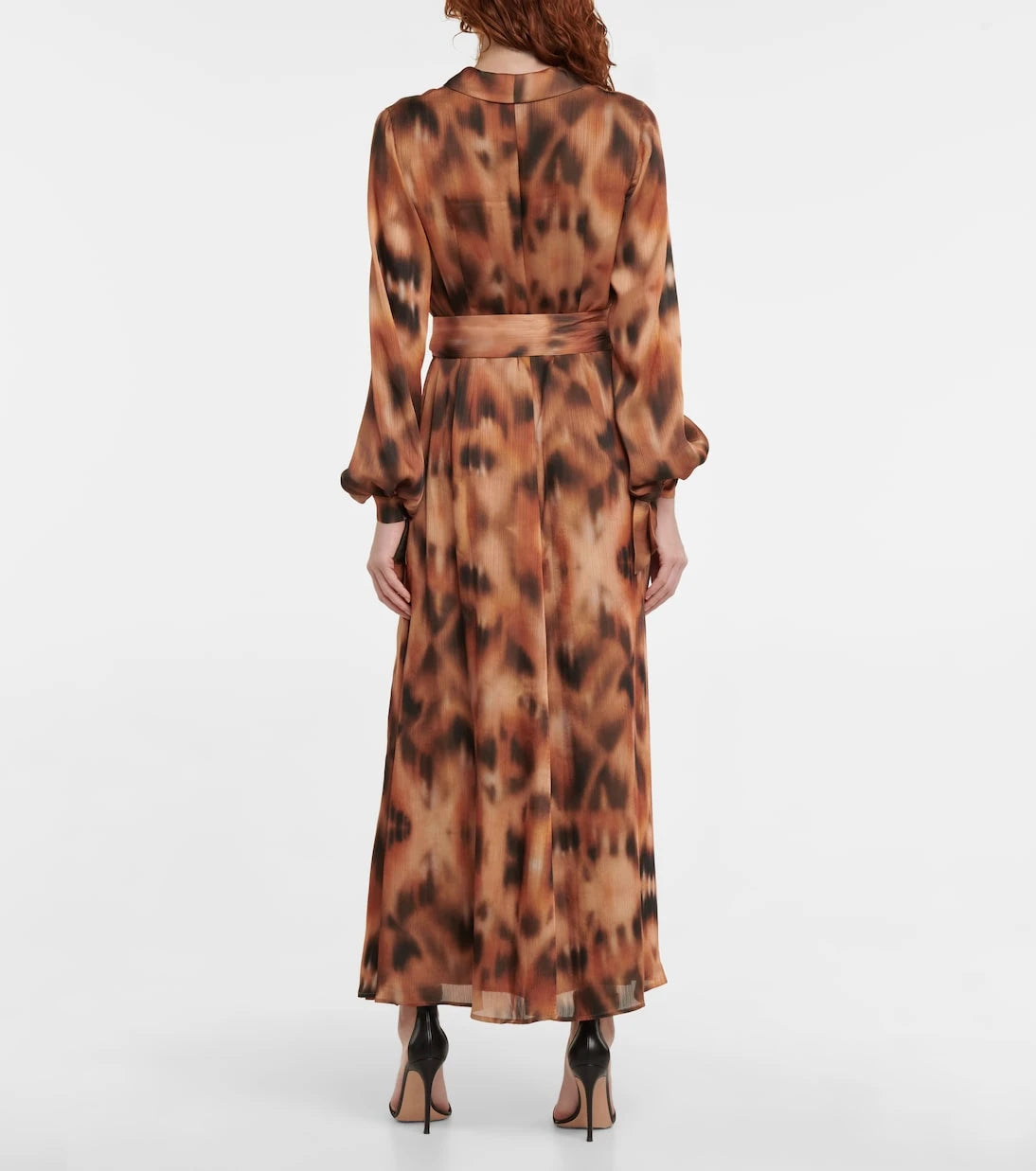 Galvan - Cabana leopard-print wrap dress