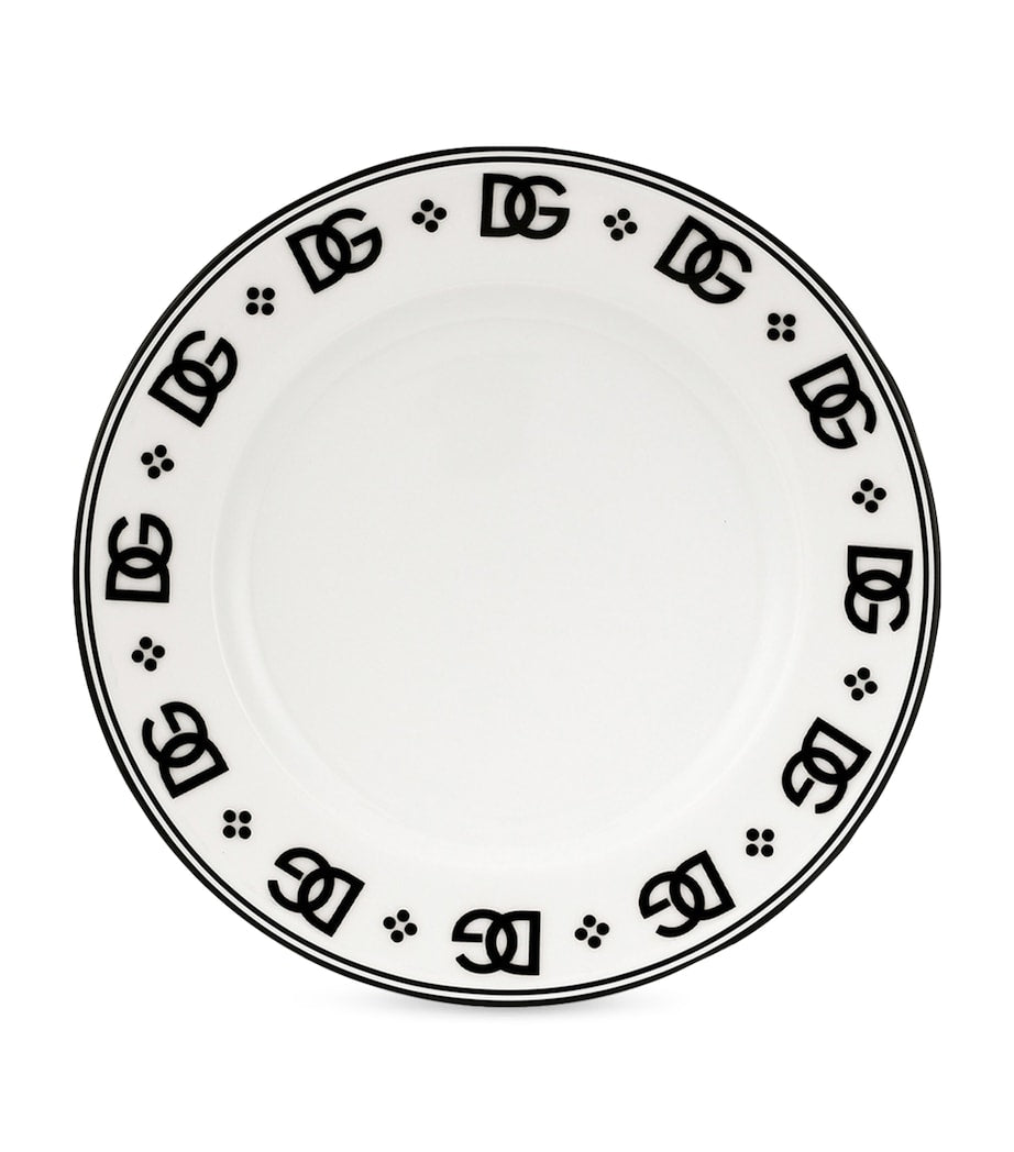 Set of 2 DG Logo Bread Plates (17cm)