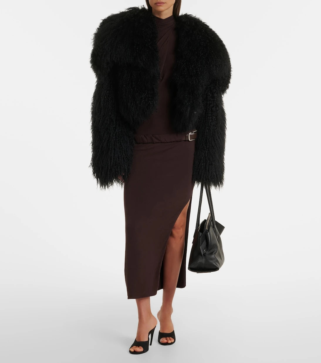The Attico - Shearling jacket