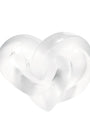 Lalique Crystal Heart Paperweight