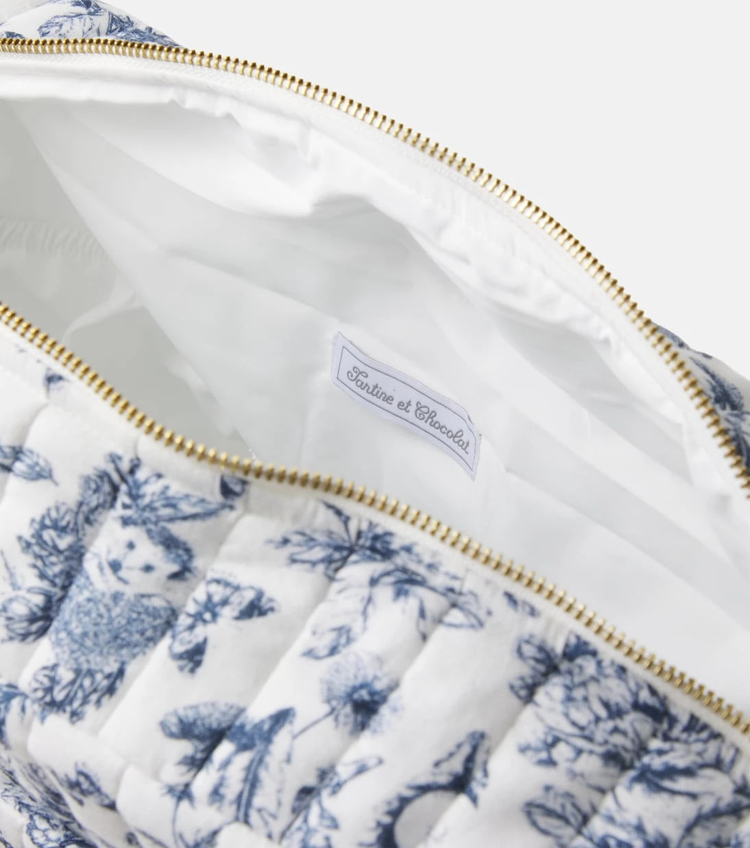 Tartine et Chocolat - Floral diaper bag and changing pad set
