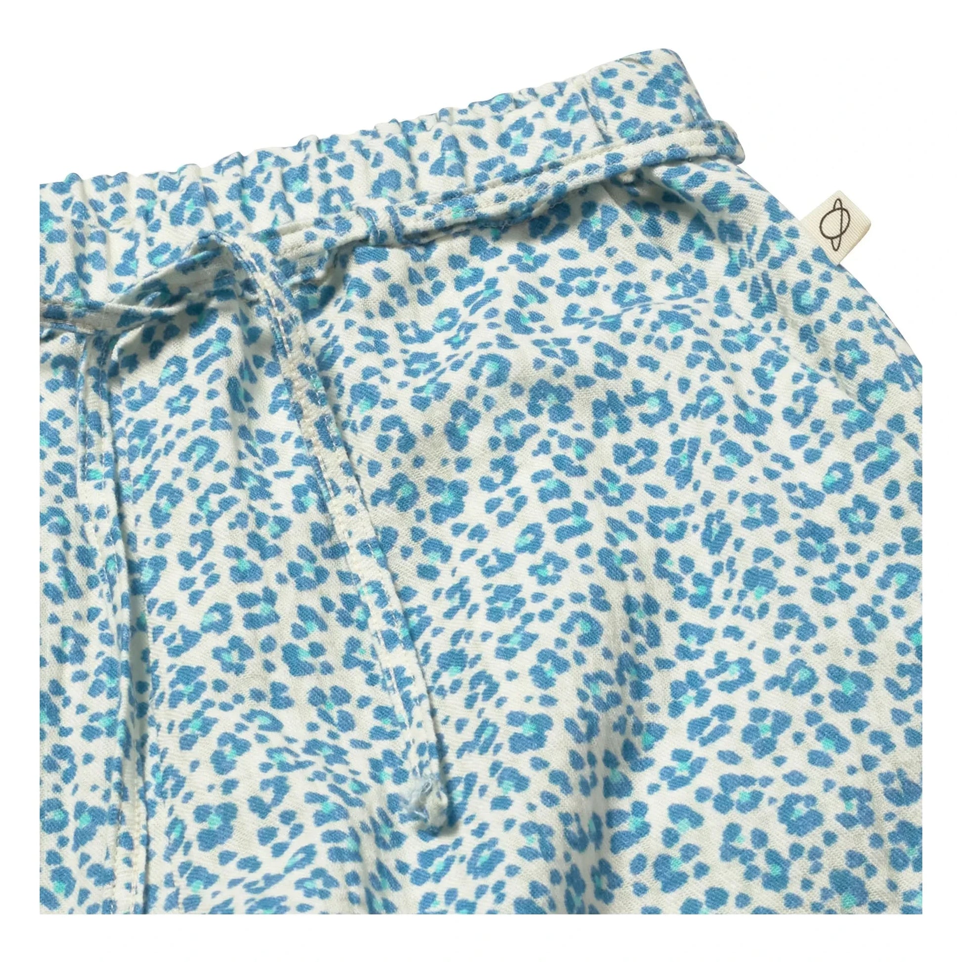 Cozmo - Bella Leopard Pants | Turquoise