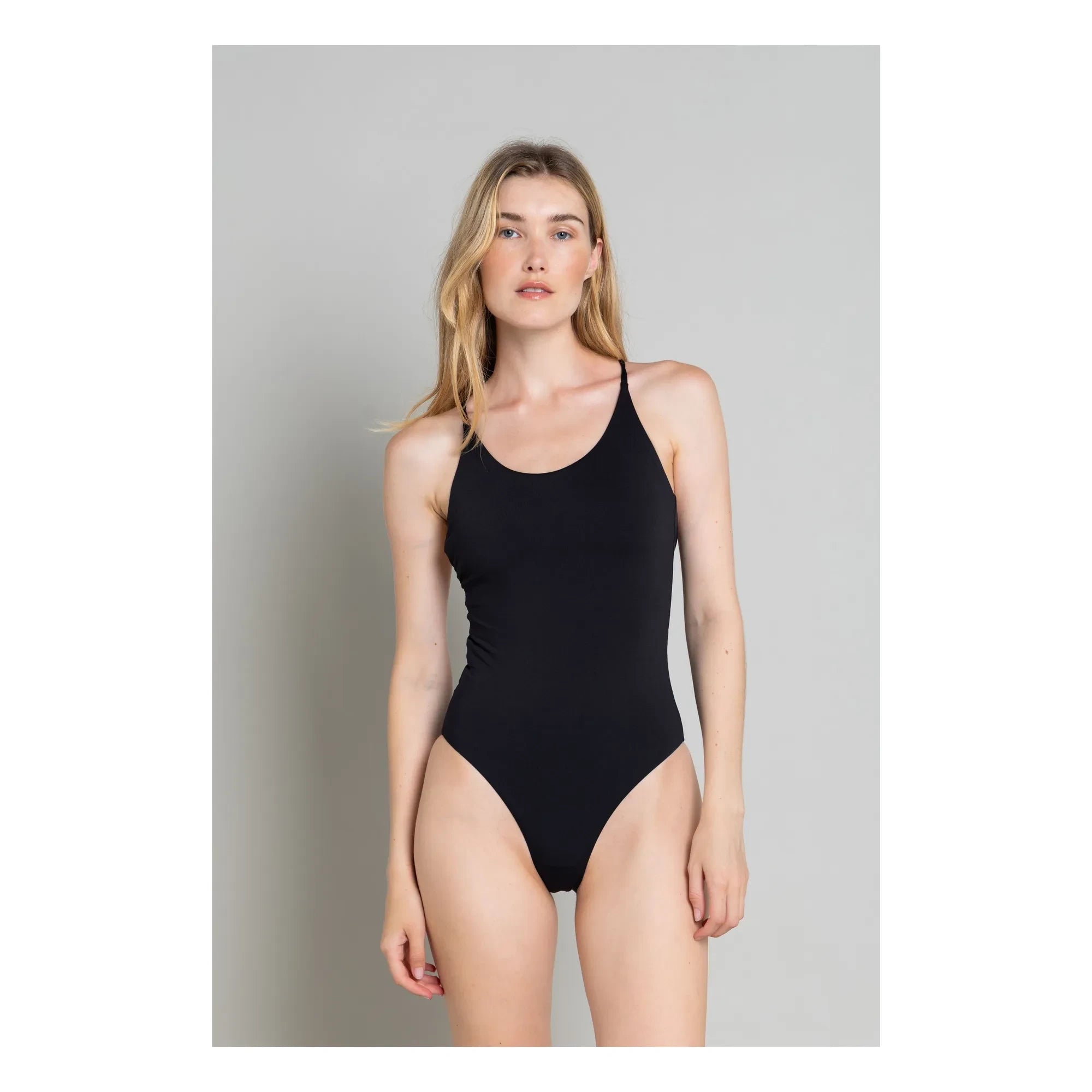 Smallable Woman - Amy 1 Piece Cross Back Swimsuit | Black