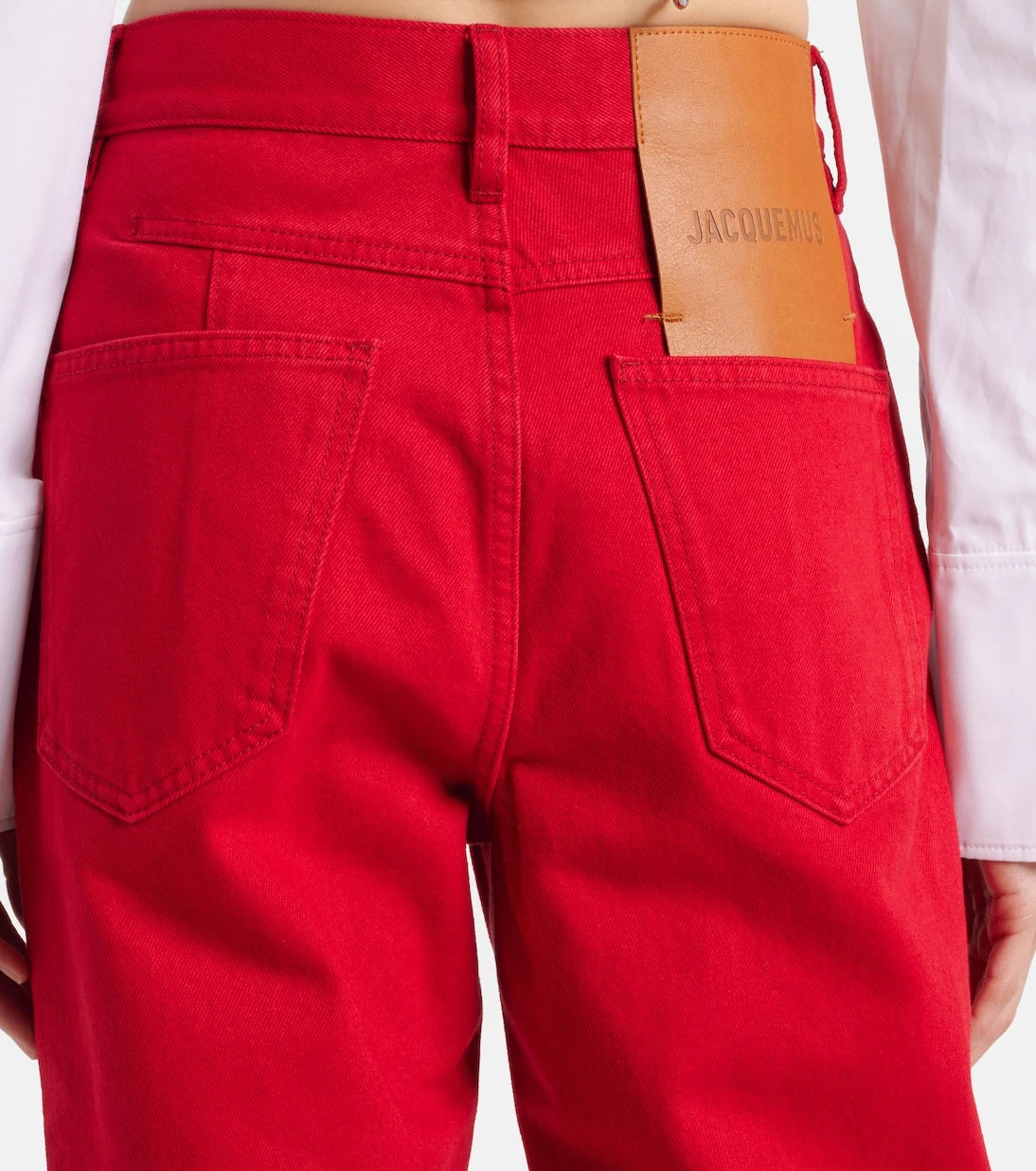 Jacquemus - De-Nîmes high-rise straight jeans
