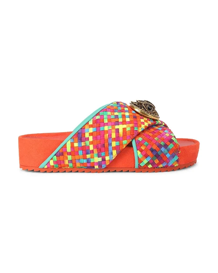 Kurt Geiger London Kadın Chelsea Cross Strap Terlik