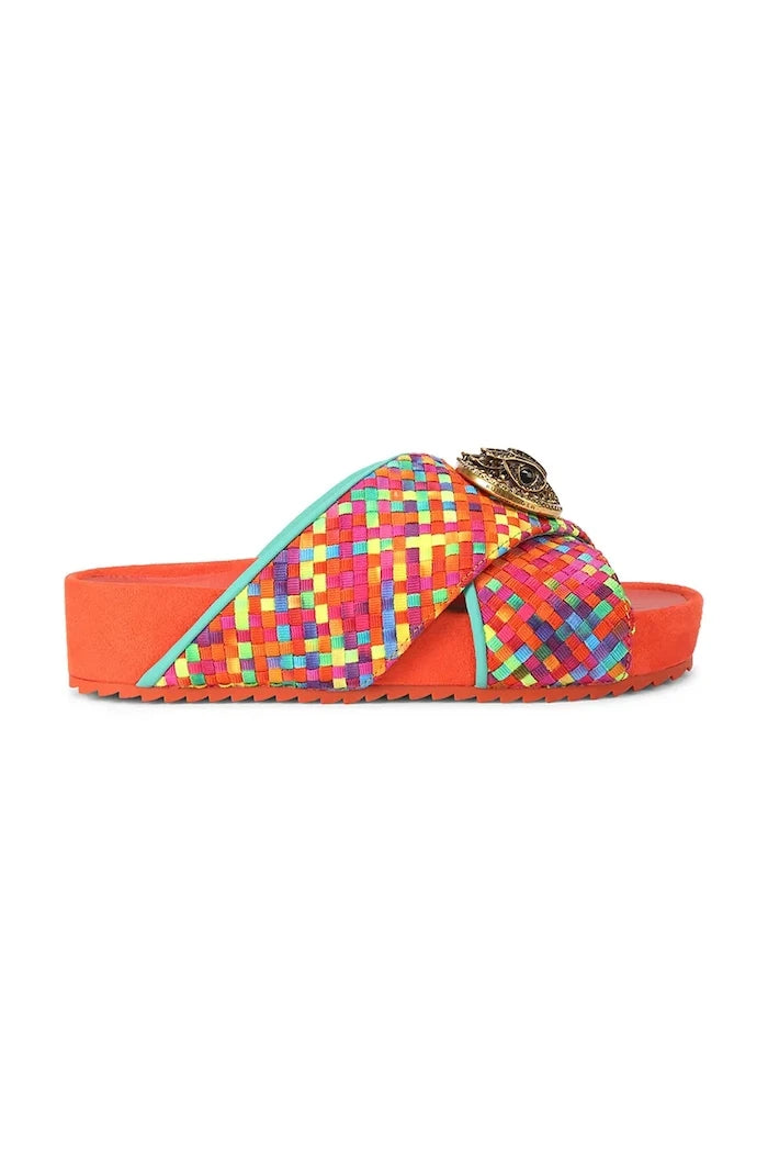 Kurt Geiger London Kadın Chelsea Cross Strap Terlik