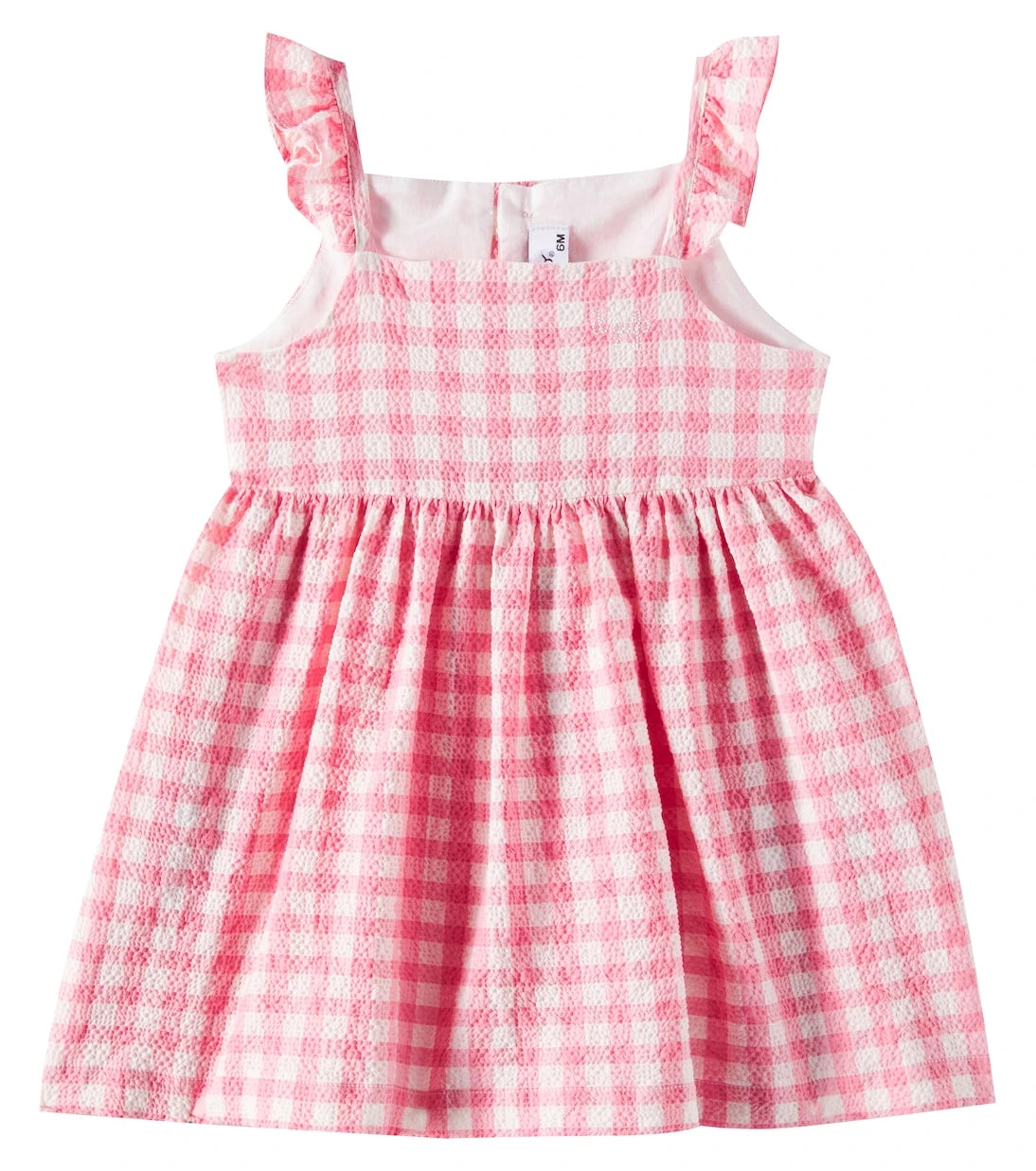 Il Gufo - Baby gingham cotton-blend dress