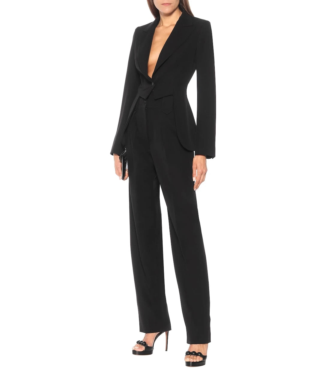 Alaïa - Wool-twill blazer