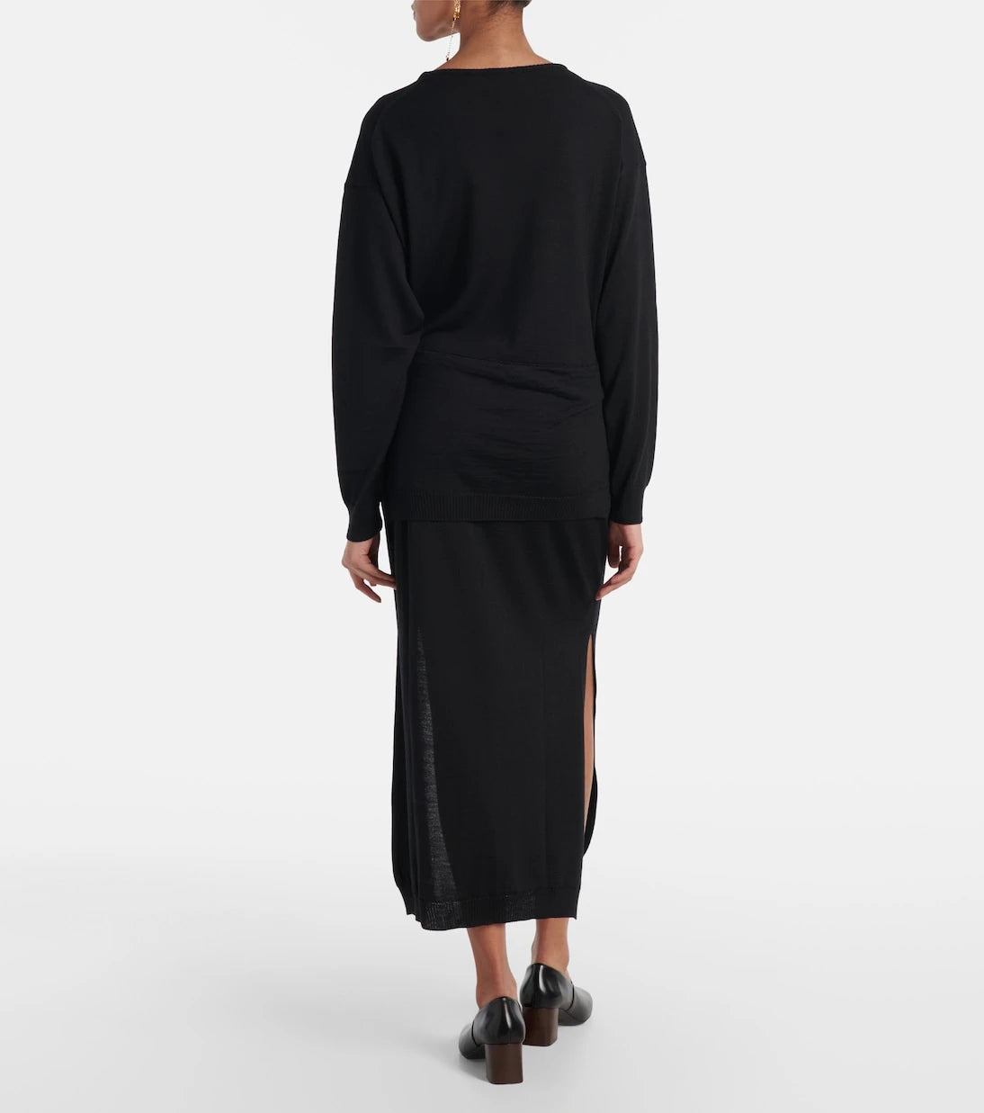 Lemaire - Belted sweater dress