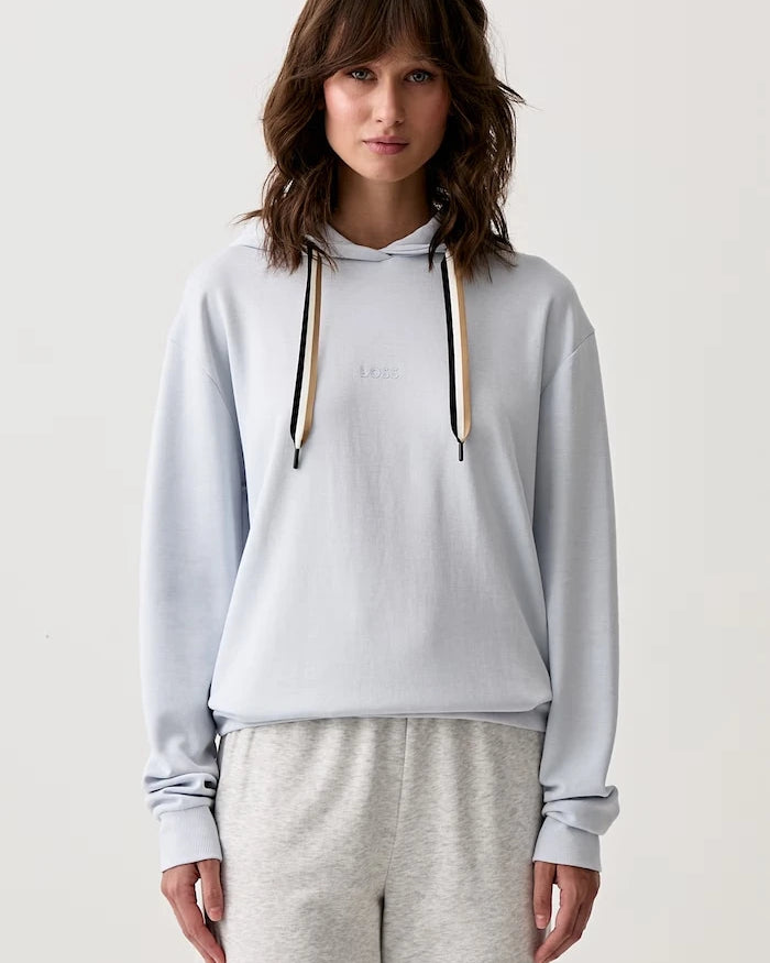 BOSS Kadın Ev Tipi Sweatshirt CP Stripe Hoodie