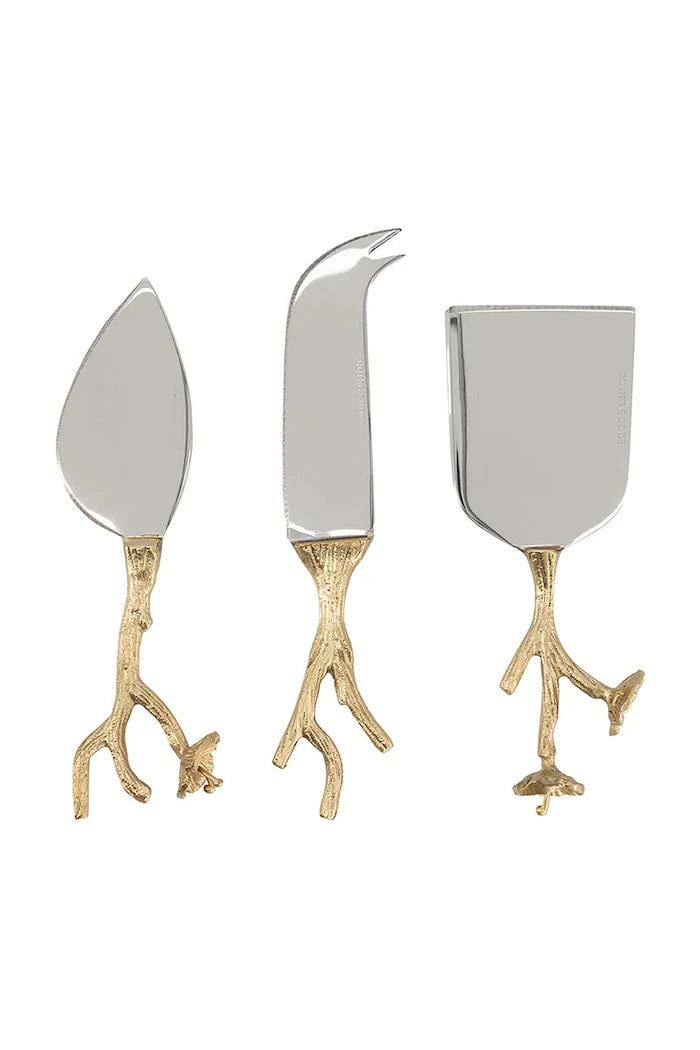 Doing Goods Ava Blossom Cheese Set Peynir Seti 17 x 17 x 4 cm