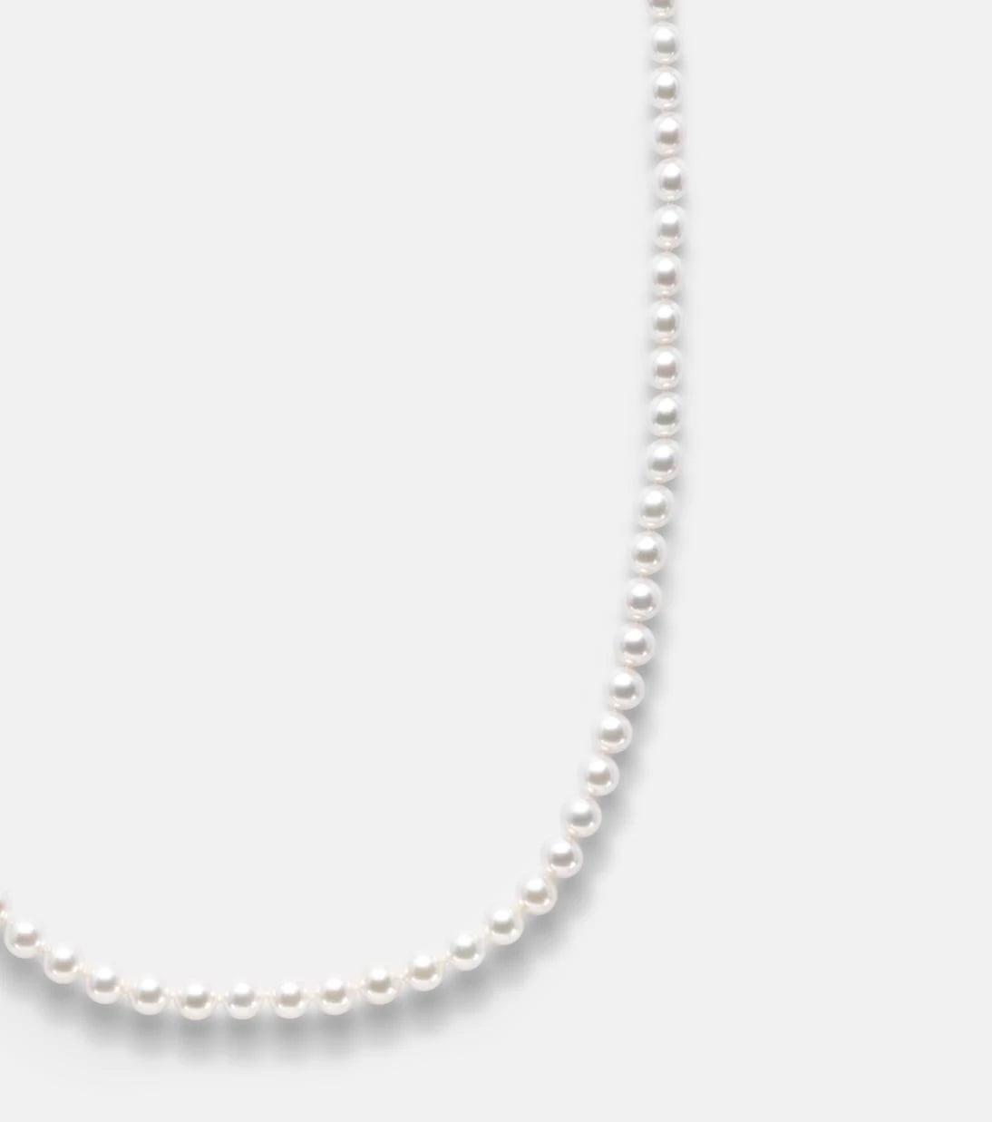 Mikimoto - 18kt white gold necklace with pearls