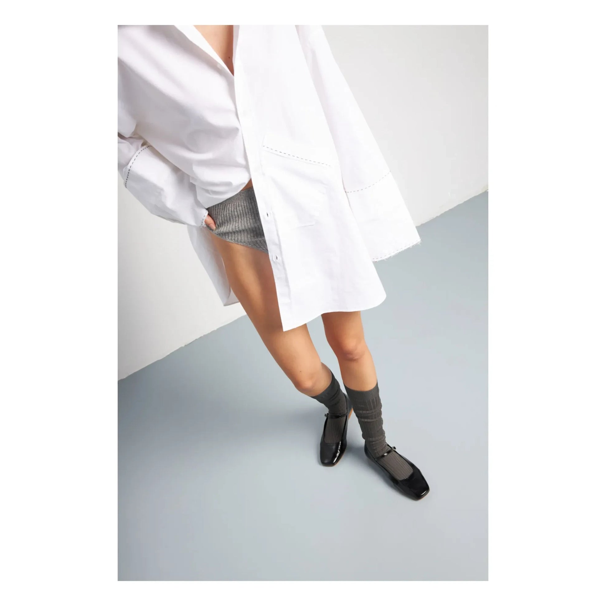 Augusta - Julieta patent ballerinas | Black