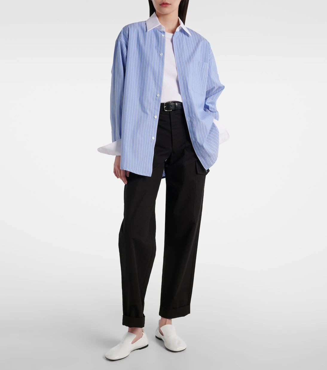 Proenza Schouler - حذاء لوفر من جلد القفازات
