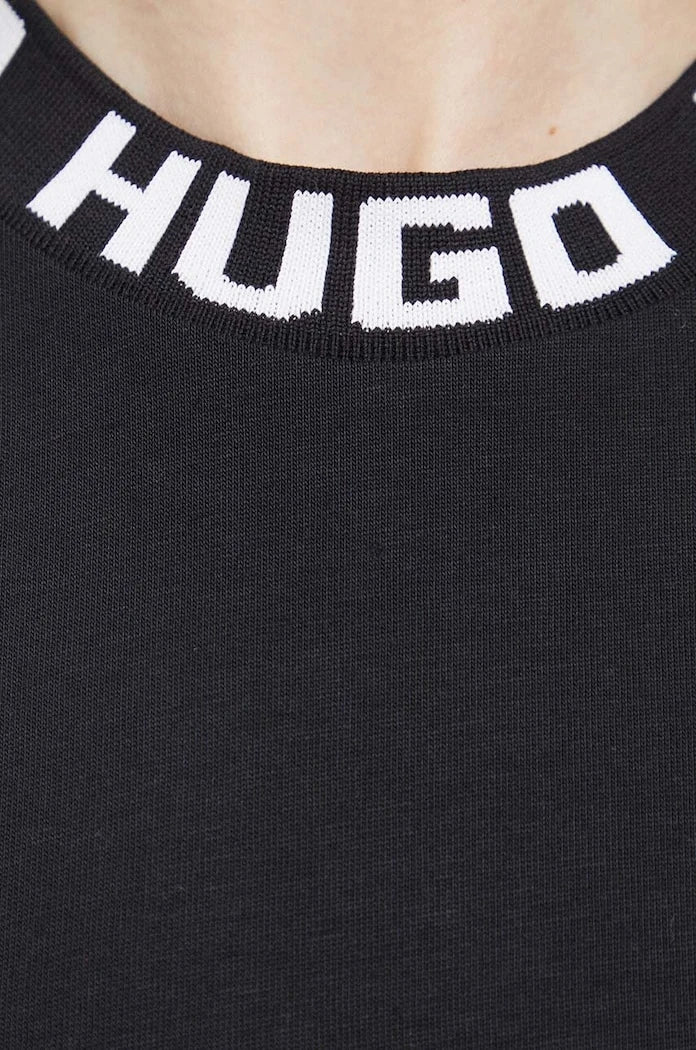 Памучна тениска HUGO Dinaya