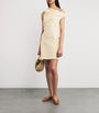 Faithfull the Brand Yellow Linen Suis Mini Dress